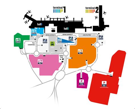 Parking Terminal 2 Aéroport Marseille .